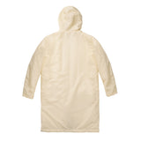 ナイロンフードロングパーカー / NYLON HOOD LONG PARKA ivory