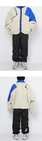 reversible wool colored jumper