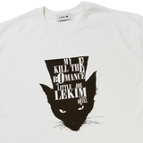 LEKIM DEVILL CAT T-SHIRT WHITE