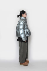 [UNISEX] メタルパッテッドジャンパー