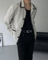 SO Line Collar Tweed Jacket ver.4 (2 colors)