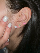 Pastel doodle piercing (Olive)