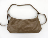 Rait leather baguette shoulder bag
