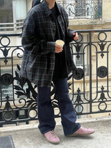 Murten check pattern shirt