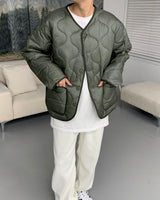 TNジャーキルティングパッデッドジャケット/TN Jar Quilting Padded Jumper (2 colors)