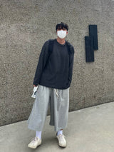 COZY LONG LOOSEFIT DAILY SLEEVE(3COLOR)