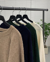 アルパカマフラーニットセット / BL Alpaca Muffler Knit Set (4 colors)