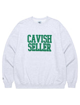 ブークルカレッジスウェットシャツ/BOUCLE COLLEGE SWEATSHIRT LIGHT GREY(CV2CFUM469A)