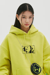 Square Graphic Hoodie_Lime Olive (6684843343990)