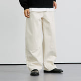 ヒロイダブルニーワイドパンツ / HIROI DOUBLE KNEE WIDE PANTS CREAM