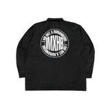 IMXHB CIRCLE LOGO COACH JACKET - BLACK (6674933055606)