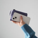 Mini keyring pouch 'Blueberry'