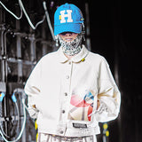H-BALL CAP_BLUE (6688619233398)
