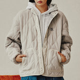 フライトキルティングジャケット / FLIGHT QUILTING JACKET_LIGHT GREY