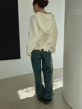 ストレートウォッシュドデニムパンツ/no.5187 Straight Washed Denim Pants (2color)