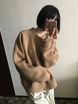 Toast round-neck cardigan