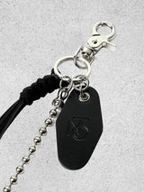 NC notch weaving keyring