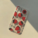 ストロベリーiPhoneケース/Stawberry (iPhone) Jelly Case