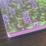 フラワーレザーノート/Flower leather note