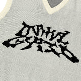 トライバルロゴニットベスト / TRIBAL LOGO KNIT VEST