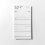 プランリストメモパッド/Plan list memopad
