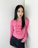シーズンロゴセミウォーマークロップTシャツ