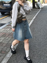 Mickey two tuck mini skirt