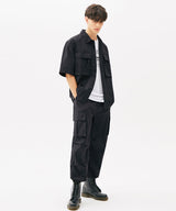 TWO TUCK CARGO STRING JOGGER PANTS (KHAKI) (6585162006646)