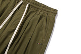 ワイドコットンパンツ / WIDE COTTON PANTS_KHAKI