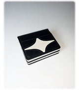 スティングカードウォレット/STING CARD WALLET BK (IVORY WHITE)