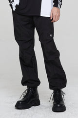ピンタックジョガーパンツ / PINTUCK JOGGER PANTS BLACK