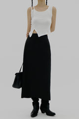 マグロングスカート/mug long skirt