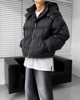 オウンノアダックダウンクロップドパッデッドジャケット/OWN Noah Duck Down Cropped Padded Jacket (2 colors)