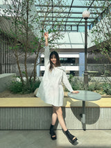Sailor Wide Collar Dress