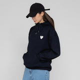 [UNISEX]スモールクラウドハートスマイルパーカー