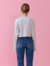 WAFFLE CROP T-SHIRT_OATMEAL (6612498645110)