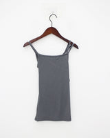 クロスアンバランススリーブレス / Cross unbalanced sleeveless (3color)
