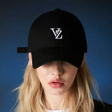 3Dモノグラムロゴオーバーフィットキャップ