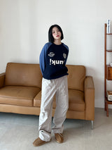 Football Color Matching Sweatshirt (2color)