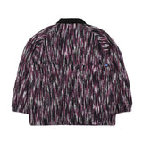 ベターザンツイストアノラックシャツ / BSR2223FWJK099 BETTER THAN TWIST ANORAK SHIRT PURPLE NAVY