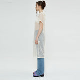 クロシェバックオープンワンピース / CROCHET BACK OPEN ONEPIECE (CREAM)