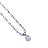 シャイニースクエアネックレス / SHiNE SQUARE NECKLACE