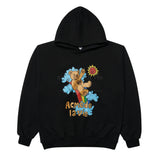 レインボーベアフーディー / RAINBOW BEAR HOODIE BLACK