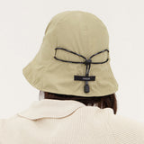 VARZAR Label String Bucket Hat / Beige