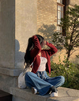 [Bellide made] Swen ribbed round cardigan