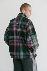 BBLアノラックジャケット/BSR2223FWJK091 BBL ANORAK JACKET PURPLE CHECK