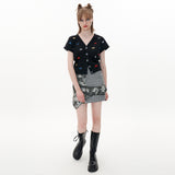 Ribbon Cardigan [Black] (6593098317942)