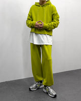オールインワンクロップドフーディ/FL All-in-One Cropped Hoodie (4 colors)