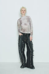 Wind Vagabond Denim Pants Black