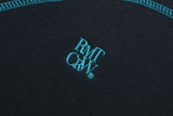 ウェーブステッチスウェットシャツ / WAVE STITCH SWEAT SHIRT_NAVY